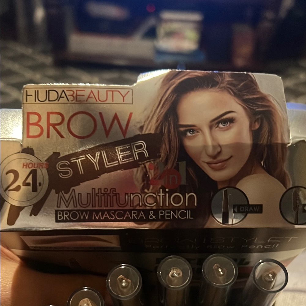 Huda Beauty Brown Brow Styler Kit